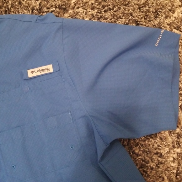 NWOT Columbia omni-shade shirt - Picture 2 of 2